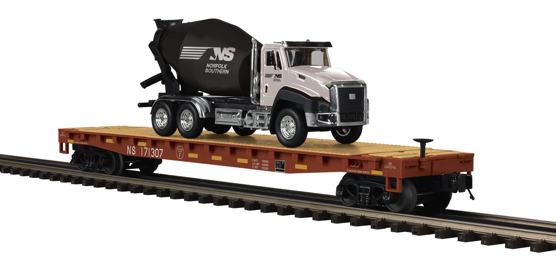 Premier Flat Car with Cement Truck