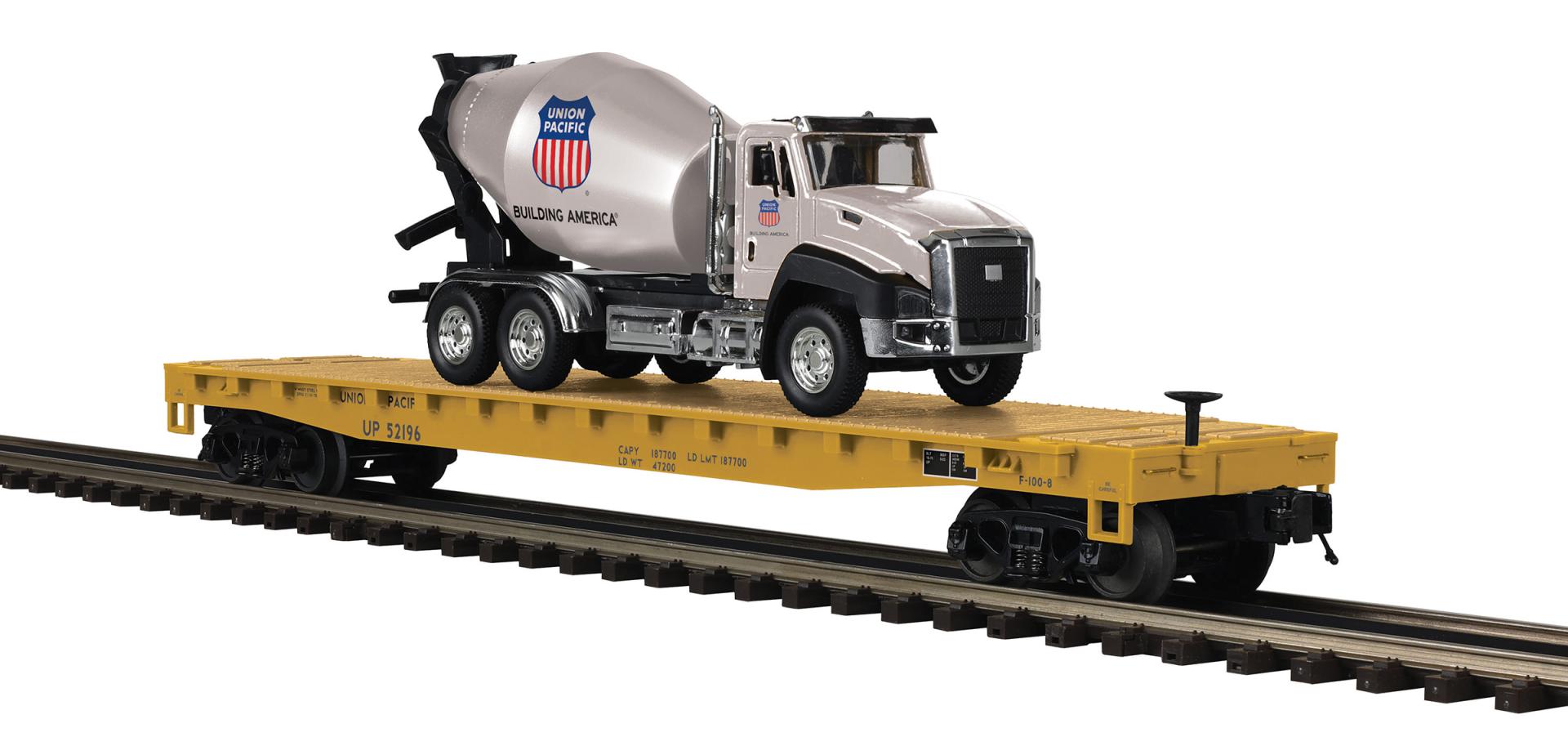 Premier Flat Car with Cement Truck