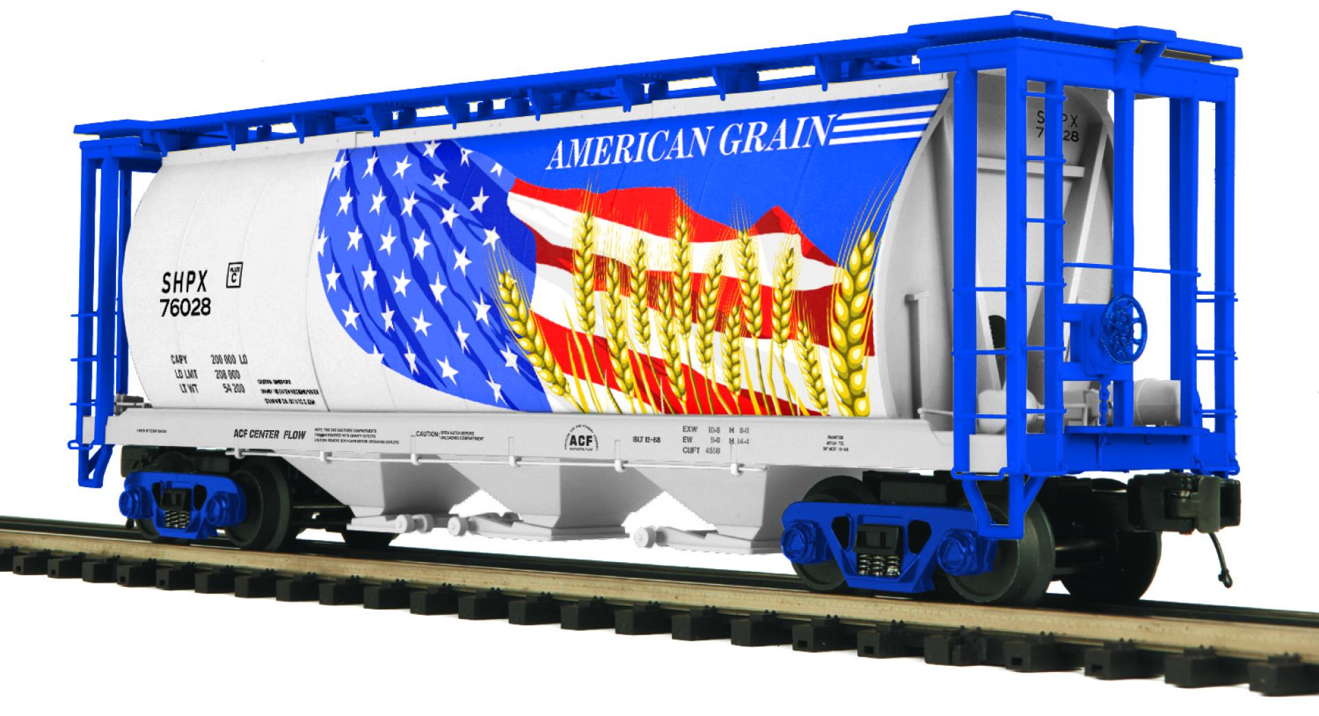 Premier 3-Bay Cylindrical Hopper Car