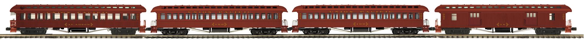 Premier 4-Car 64’ Woodsided Passenger Set