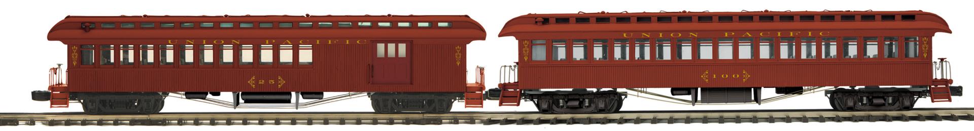 Premier 2-Car 64’ Woodsided Passenger Add-On Set