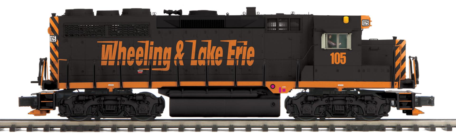 O Scale Premier Wheeling & Lake Erie GP-35 Low Hood Diesel Engine