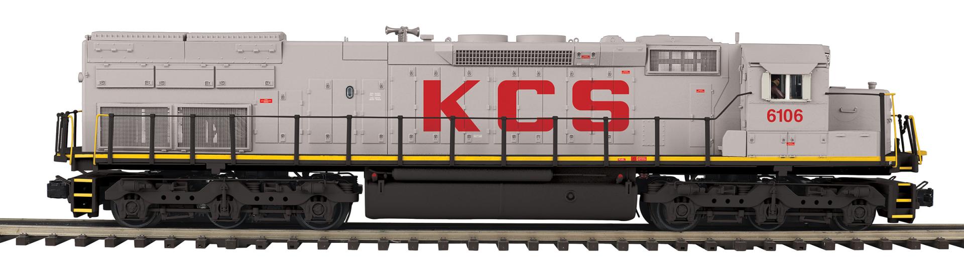 O Scale Premier Kansas City Southern SD40T-2 Tunnel Motor Diesel