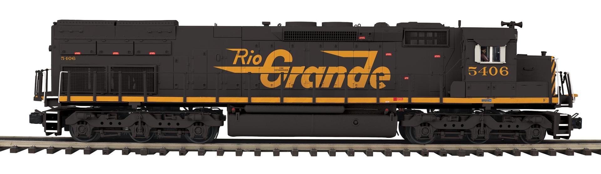 O Scale Premier Denver Rio Grande SD40T-2 Tunnel Motor Diesel