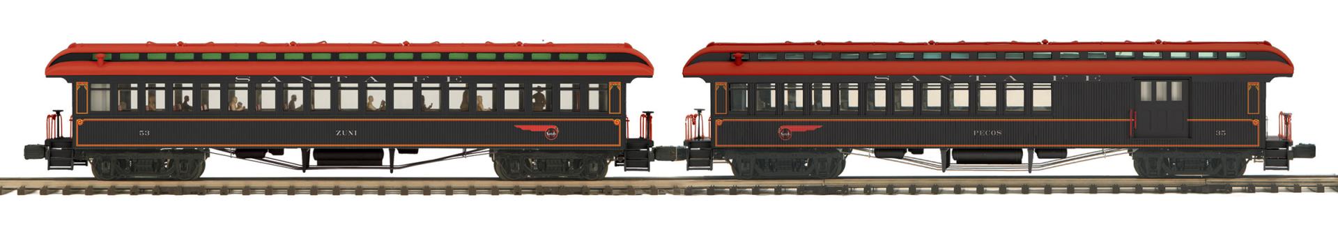 Premier 2-Car 64’ Woodsided Passenger Add-On Set