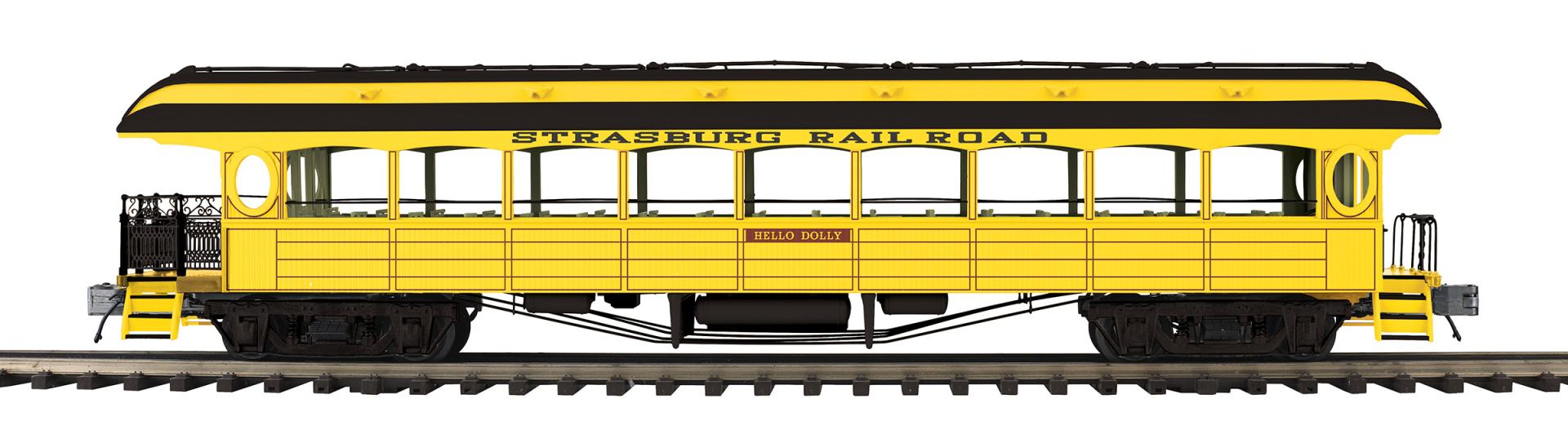 Premier 64’ Open Air Woodsided Passenger Car