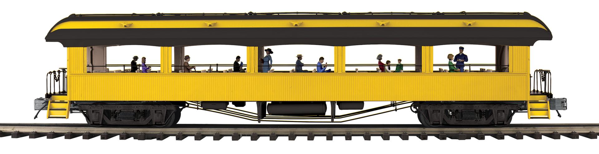 Premier 64’ Open Air Woodsided Passenger Car