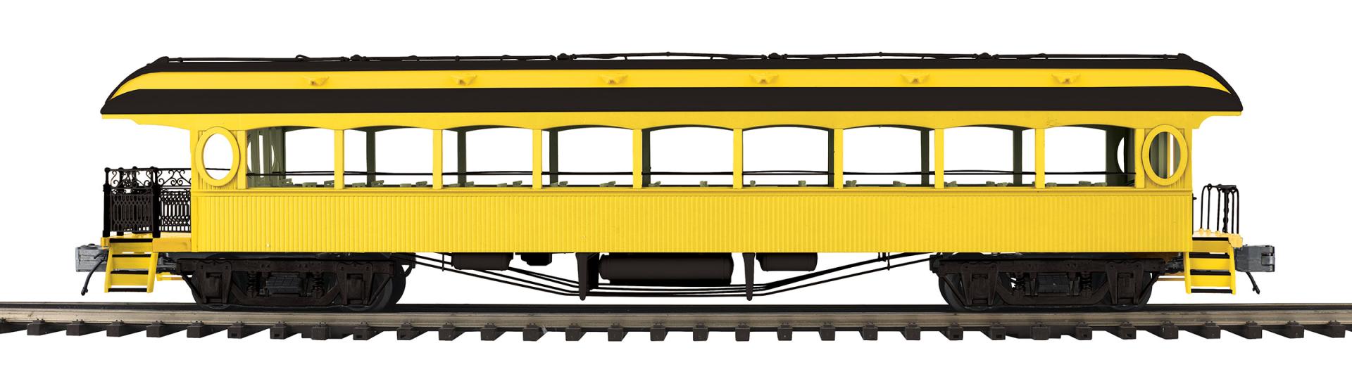 Premier 64’ Open Air Woodsided Passenger Car