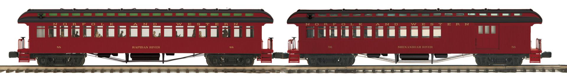 64’ Woodsided Passenger Car