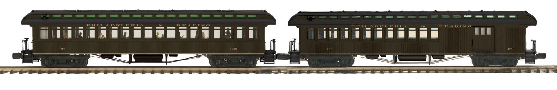 64’ Woodsided Passenger Car