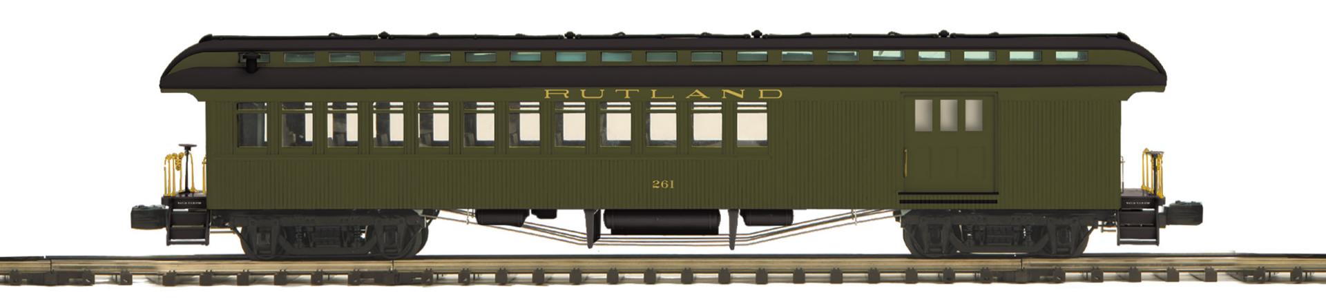 64’ Woodsided Passenger Car