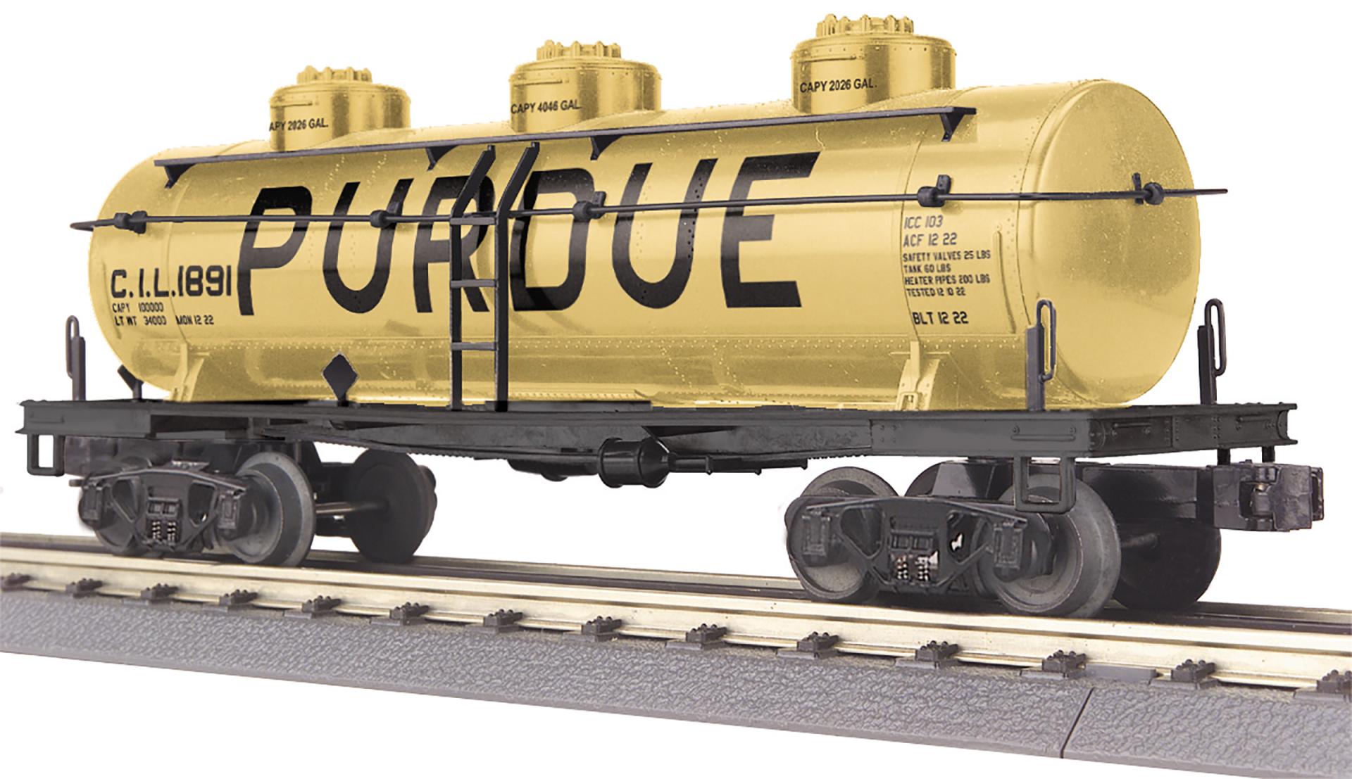 RailKing 3-Dome Tank Car