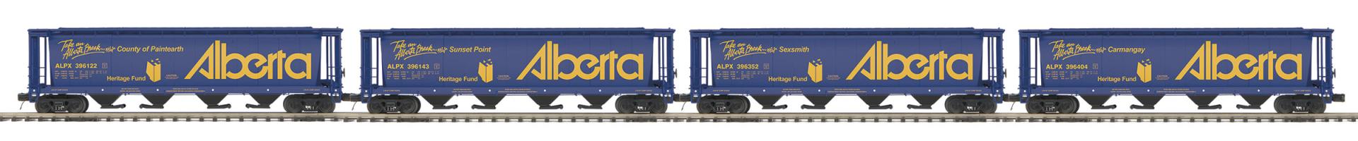 Premier 4-Car 100 Ton Hopper Car Set