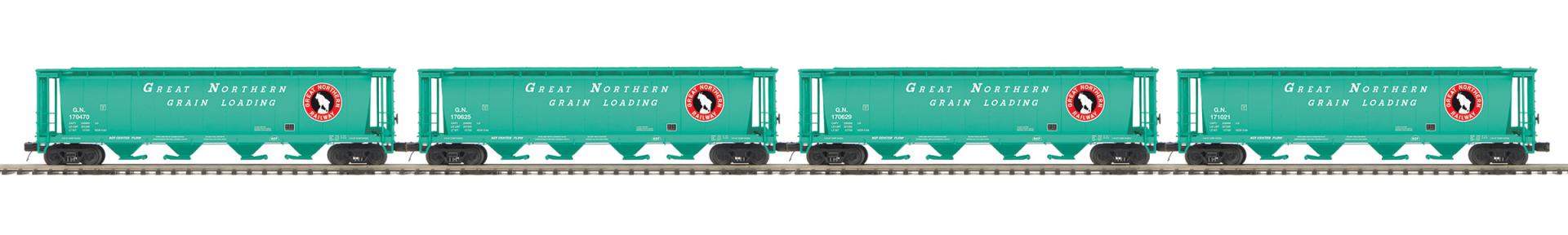 Premier 4-Car 100 Ton Hopper Car Set