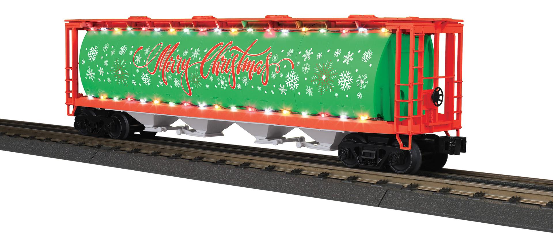 RailKing 4-Bay Cylindrical Hopper with LEDs