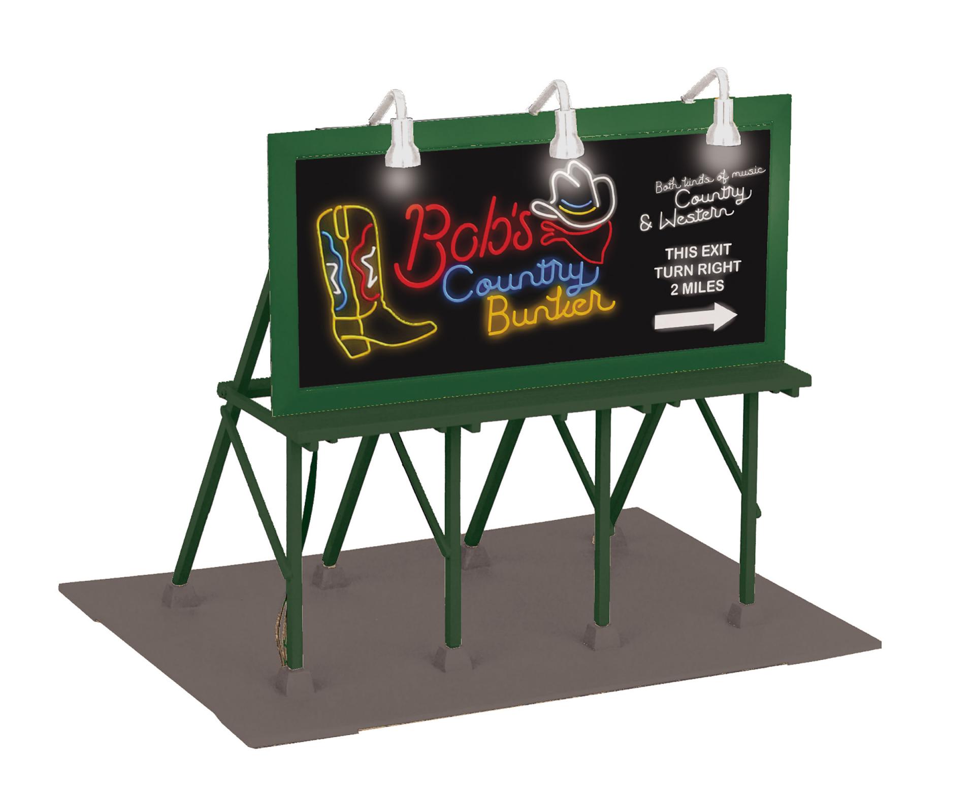 RailKing Lighted Billboard