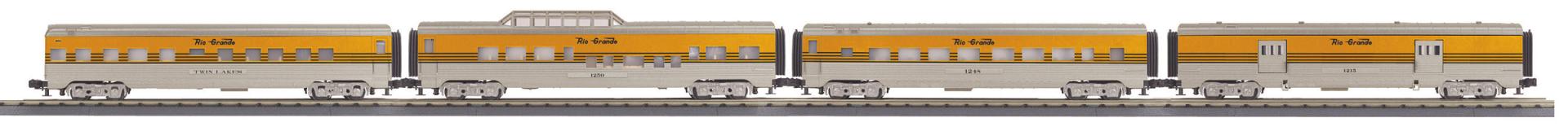 RailKing Streamlined Passenger Cars