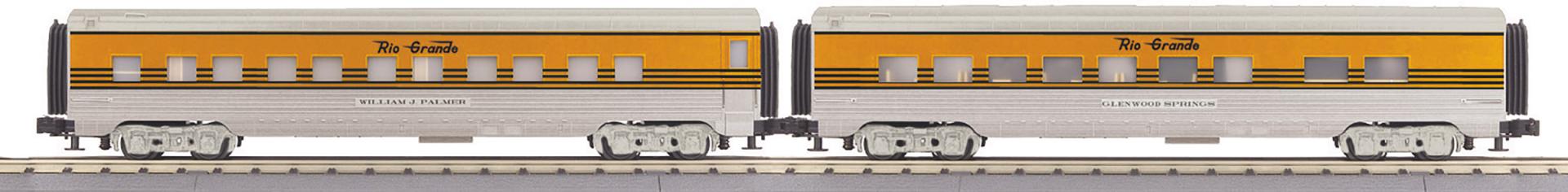 RailKing Streamlined Passenger Cars