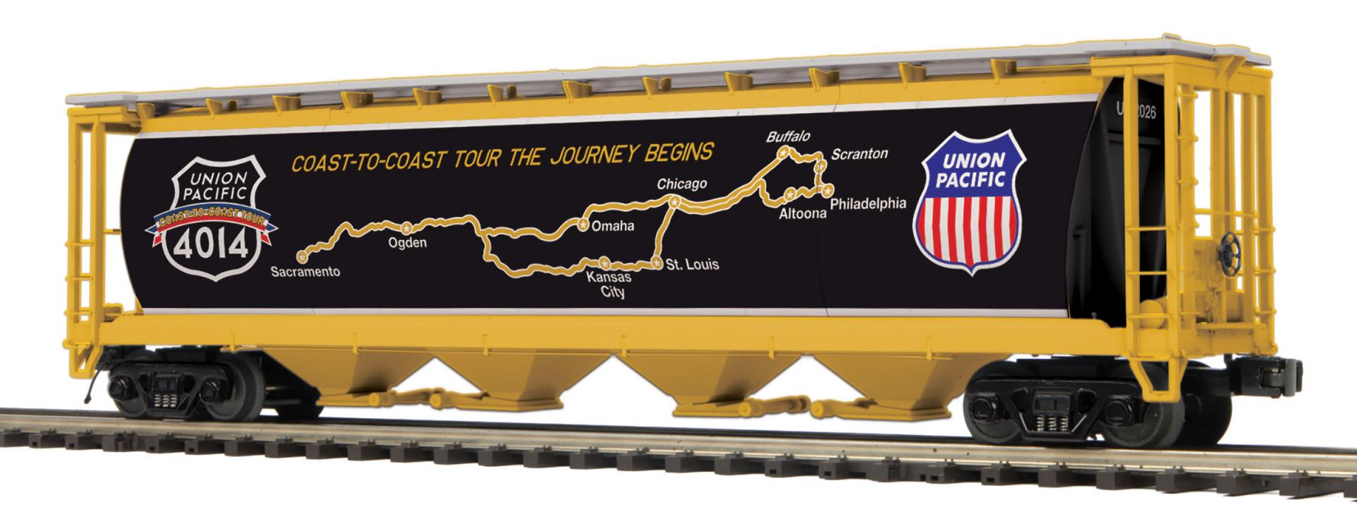 カリフォルニア・ショウ・カー バスタブ プラモデル O Scale Premier Union Pacific 100 Ton Hopper Car | MTH Trains