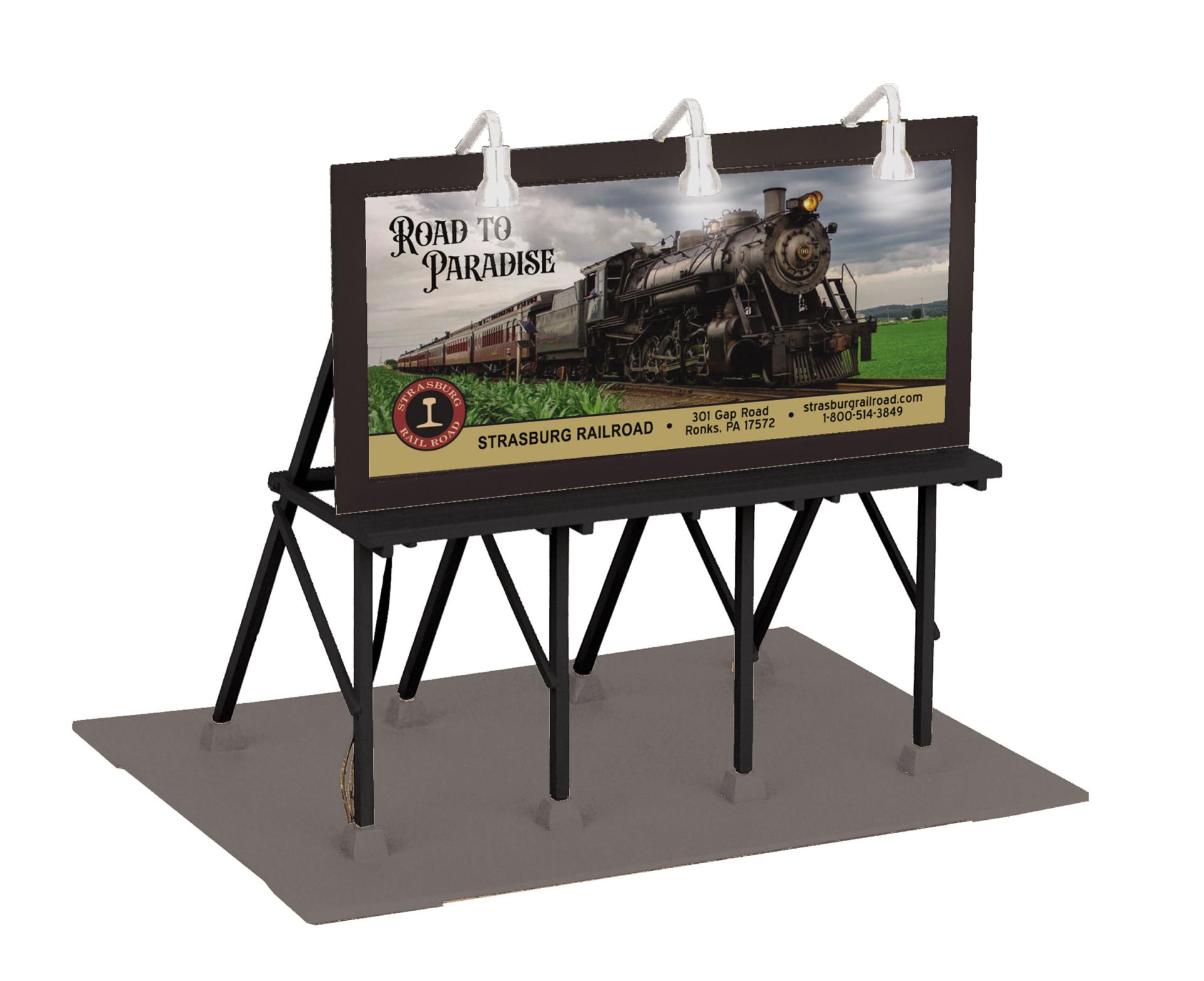 RailKing Lighted Billboard
