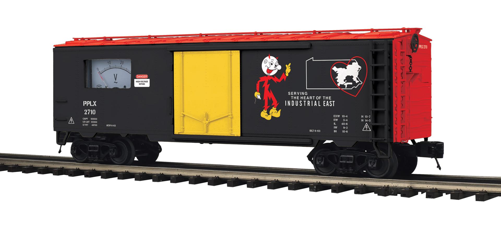 Premier 40’ Steel Sided Power Meter Car