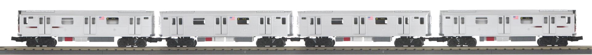RailKing 4-Car R142A Subway Set