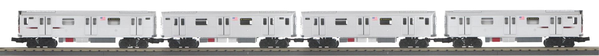RailKing 4-Car R142A Subway Set