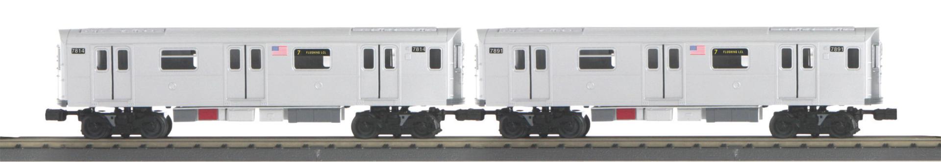 RailKing 2-Car R142A Subway Set