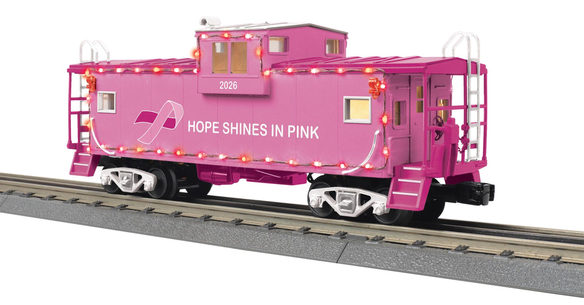 RailKing Extended Vision Caboose with LEDs
