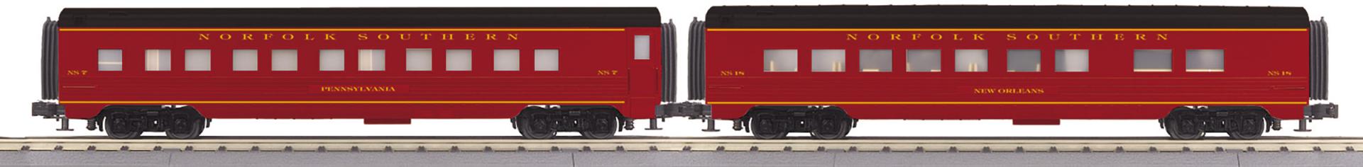 RailKing Streamlined Passenger Cars