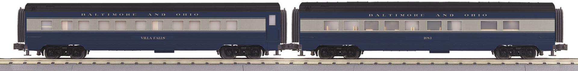 RailKing Streamlined Passenger Cars