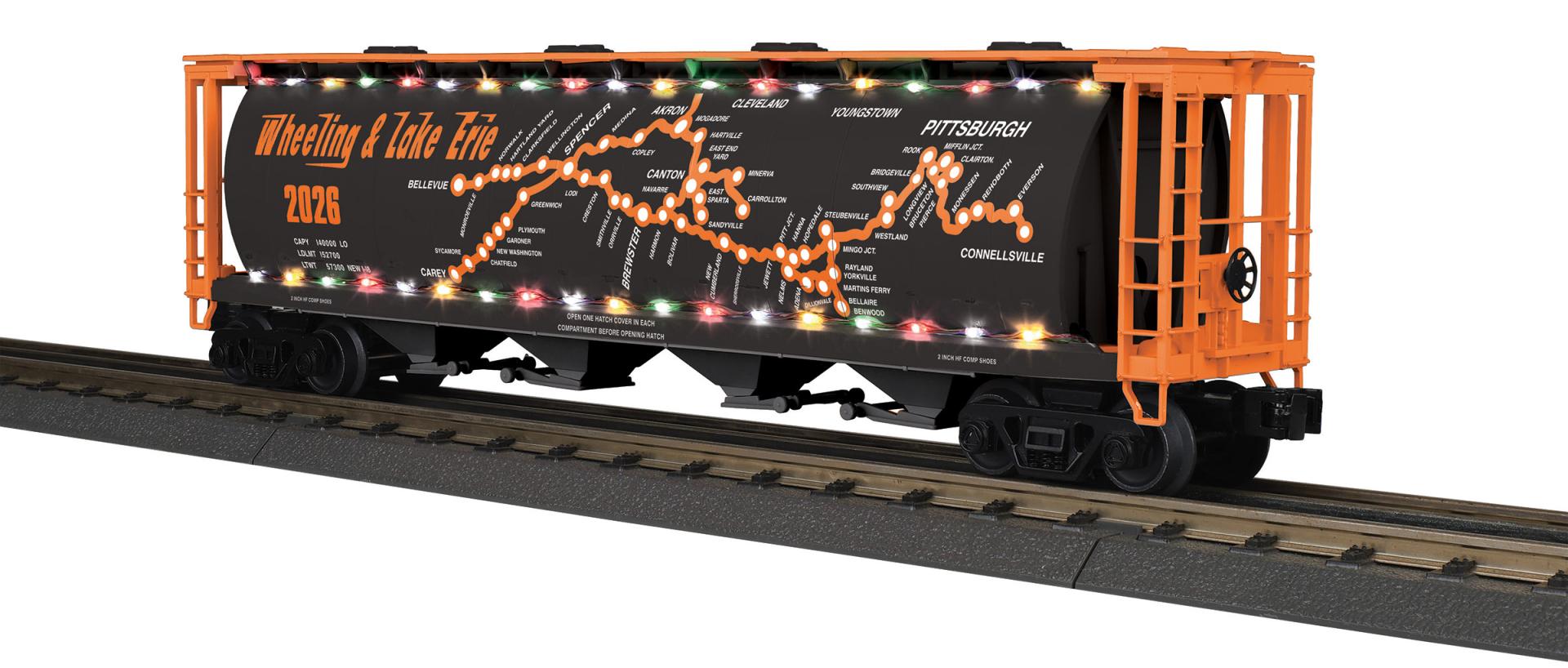 RailKing Cylindrical Hopper with LEDs