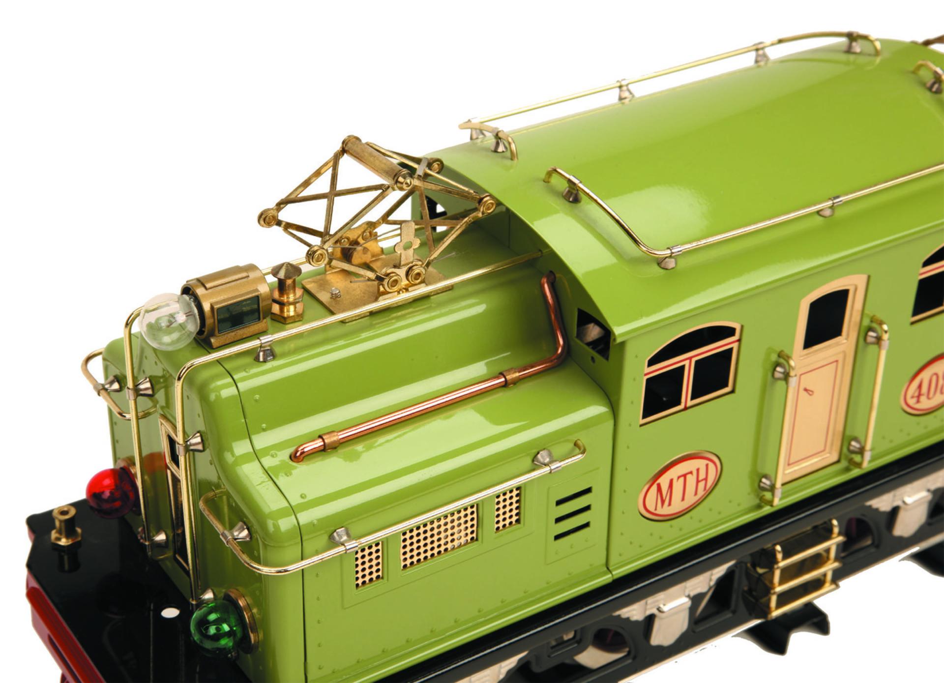 Apple Green Std. Gauge Tinplate 408E Tinplate Electric Engine