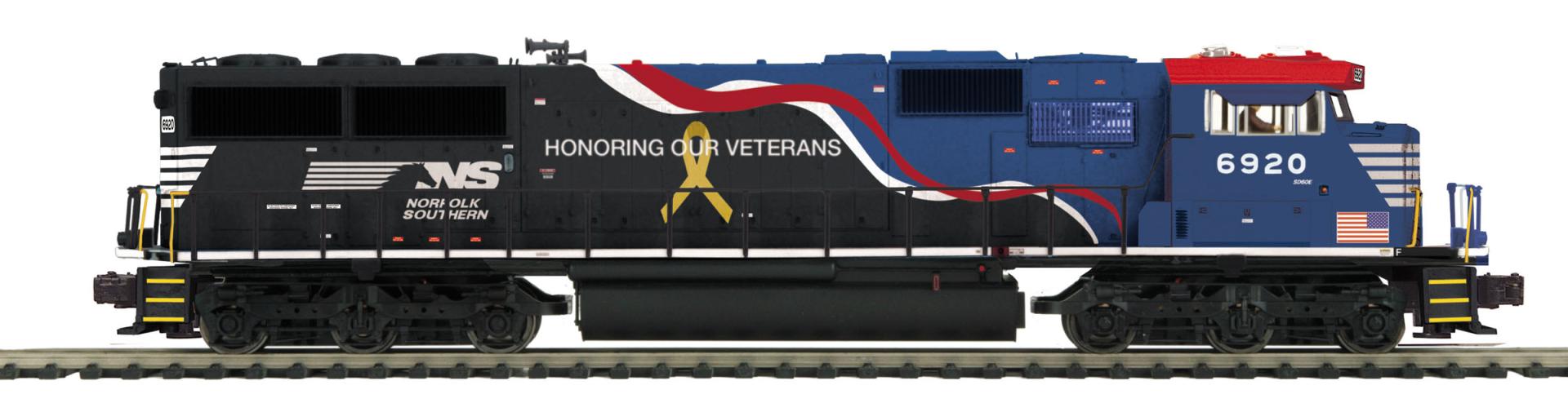 Norfolk Southern SD60E Diesel Engine w/Proto-Sound 3.0 (Hi-Rail Wheels) | MTH Trains