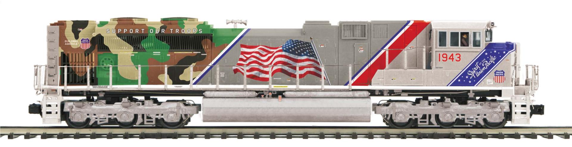 Union Pacific O Scale Premier SD70ACe Diesel Engine w/Proto