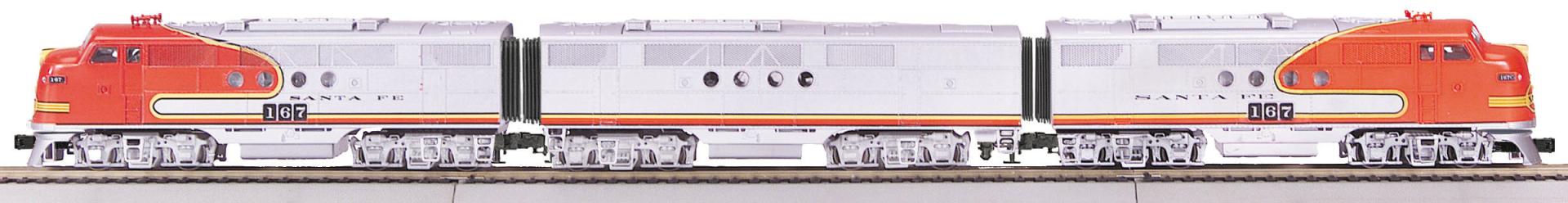 とっておきし新春福袋 Santa Fe O Scale Premier FT ABA Diesel Set - With Proto 外国車輌