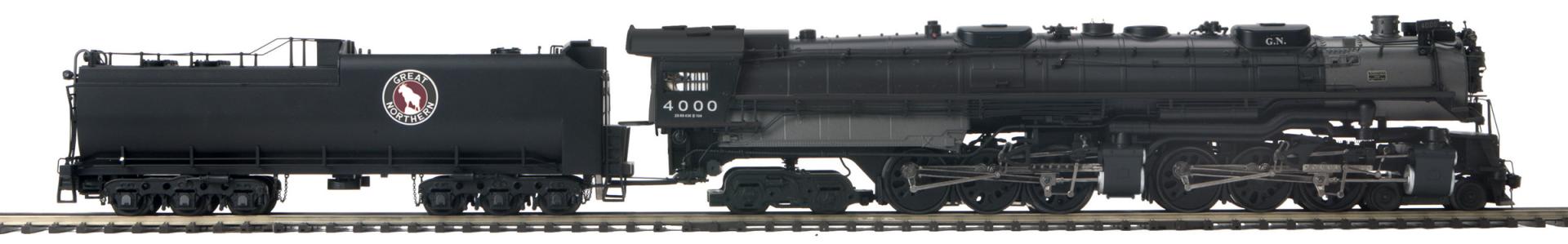 Great Northern O Scale Premier 4-6-6-4 Z-6 Challenger Steam Engine w/Proto-Sound 3.0 (Hi-Rail Wheels) | MTH Trains