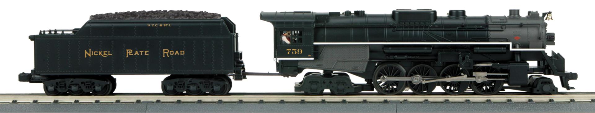 Nickel Plate Road O Gauge RailKing 2-8-4 Imperial Berkshire Nickel Plate Road O Gauge RailKing 2-8-4 Imperial Berkshire