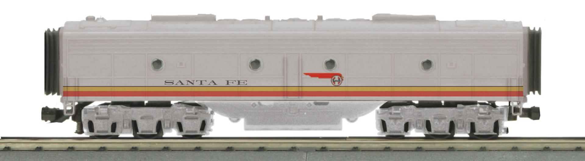 Santa Fe O Gauge RailKing E-8 B-Unit Diesel Engine (Non Santa Fe O Gauge RailKing E-8 B-Unit Diesel Engine (Non