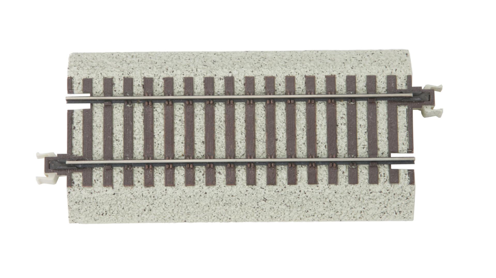 2-Pack MTH RealTrax Nickel Silver 5.5 Straight Track Sections O Gauge 40-1012