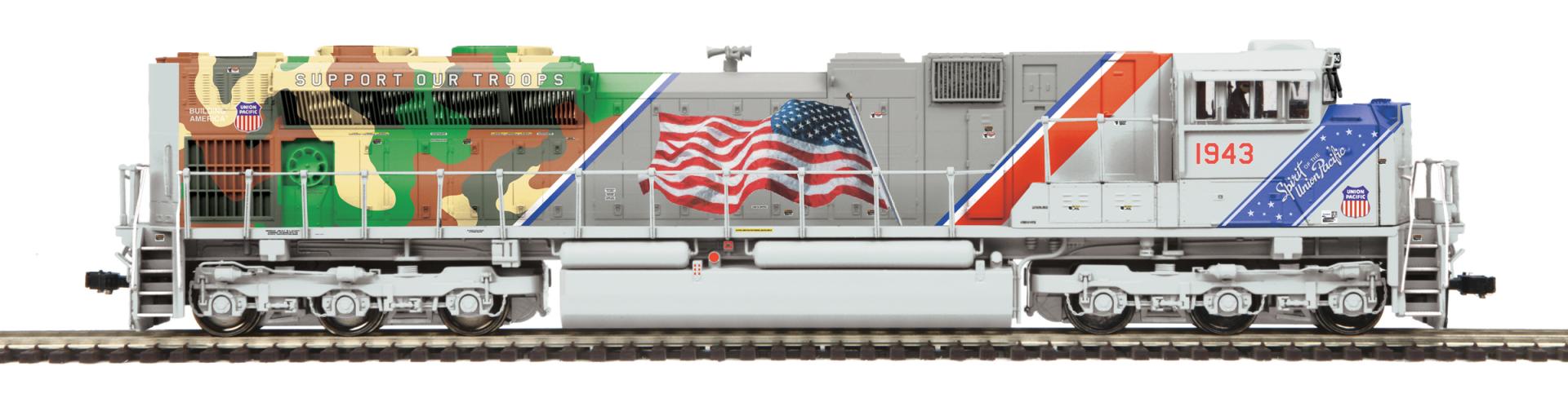 高評価アイテム Union Pacific HO Scale MTH HO SD70ACe Diesel Engine w/Proto コレクション