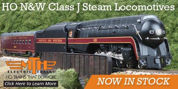 4 MTH 4-8-4 クラスJ蒸気機関車 ノーフォーク&ウェスタン DCCサウンド