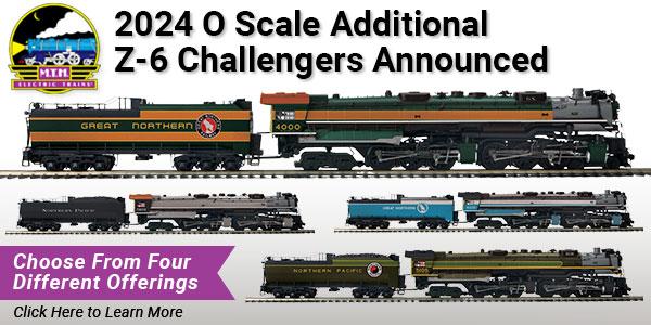 Additional 2024 Premier O Scale Z-6 4-6-6-4 Challenger Steam
